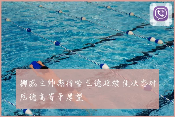 挪威主帅期待哈兰德延续佳状态对厄德高寄予厚望