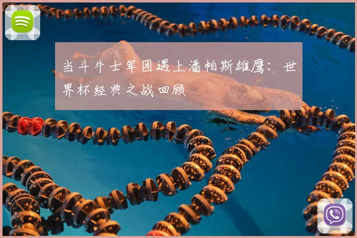 当斗牛士军团遇上潘帕斯雄鹰:世界杯经典之战回顾