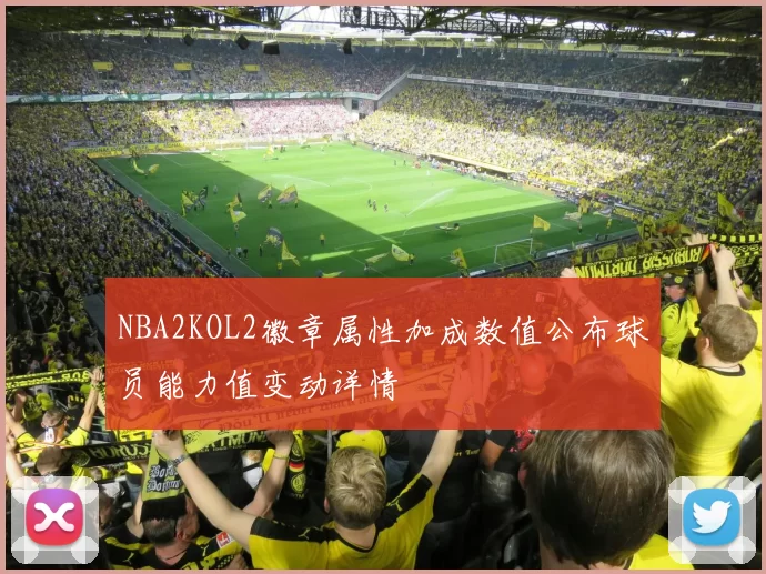 NBA2KOL2徽章属性加成数值公布球员能力值变动详情